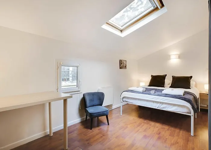 公寓 Bright Duplex 3br - Montmartre 巴黎